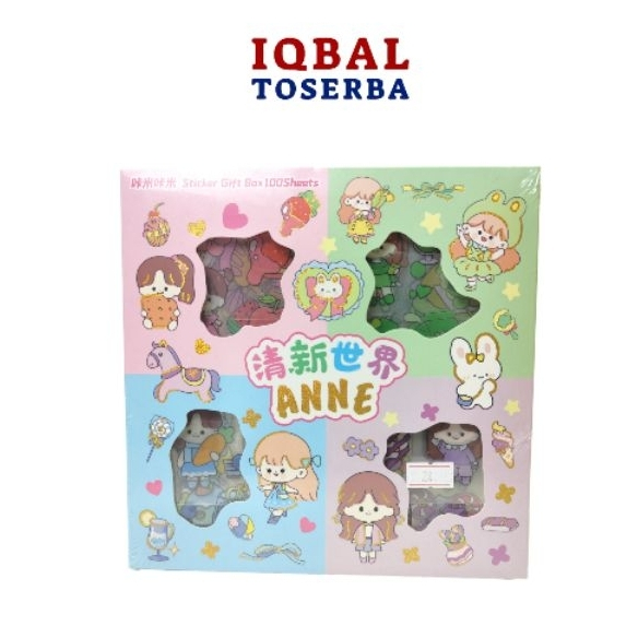 

STIKER MOMO/STIKER MOMO 1 BOX 100 LEMBAR/STIKER ANAK/STIKER LUCU/STIKER KOREA/ATK