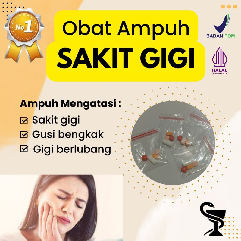 obat racikan ampuh sakit gigi, bengkak, berlubang, ngilu