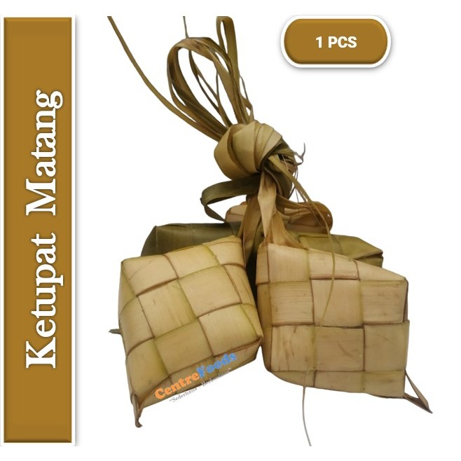

Ketupat Matang - Ketupat Homemade Fresh | Size M/L [ Harga Per PCS ]