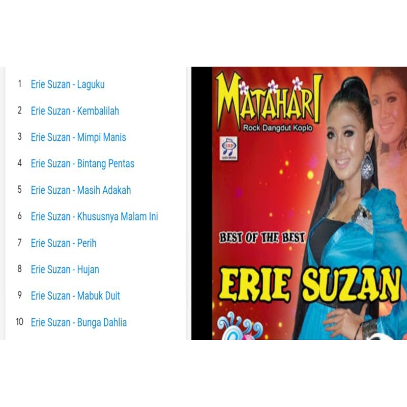 erie suzan cd album best of the best 2012