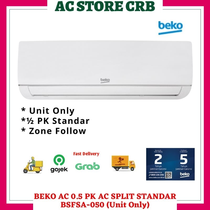 AC BEKO 1/2 PK BSFSA-050 ( Unit Only ) Standart