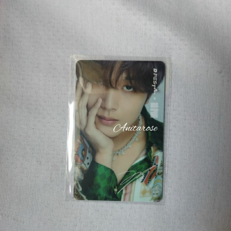 NCT Dream Haechan Dicon DFesta Photocard