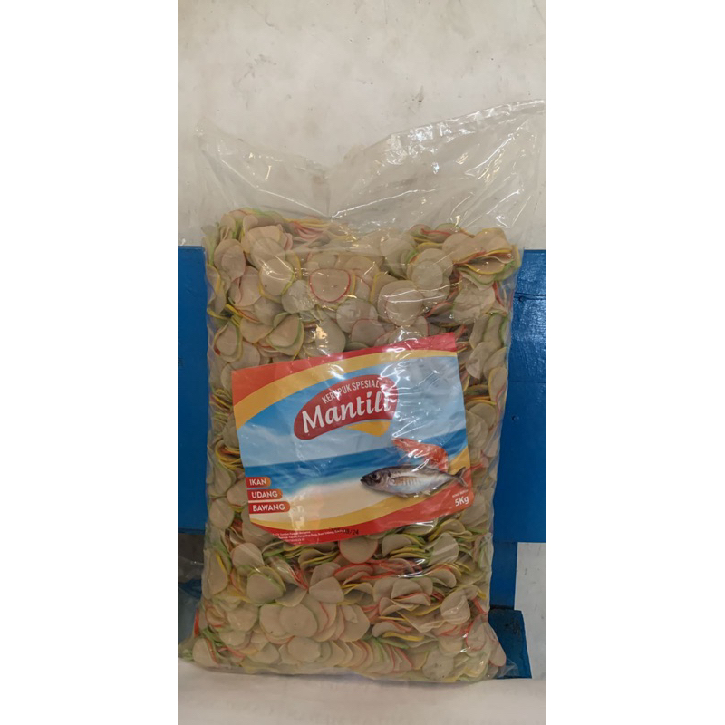 

Krupuk Bibir Pelangi Merk Mantili