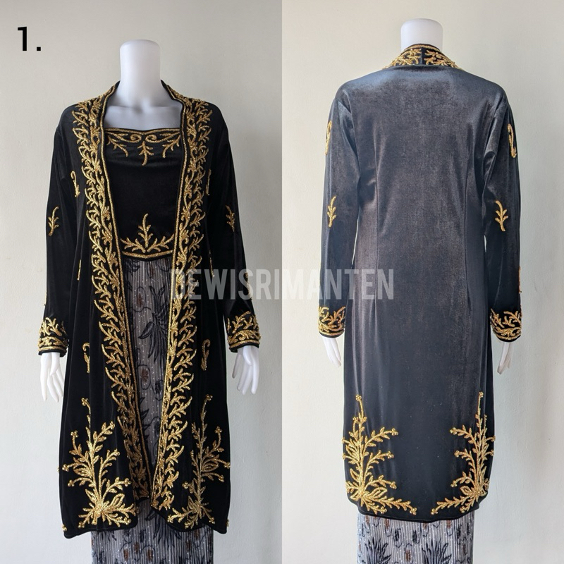 Kebaya /kebaya pengantin solo putri /kebaya blduru pengantin/kebay kutubaru