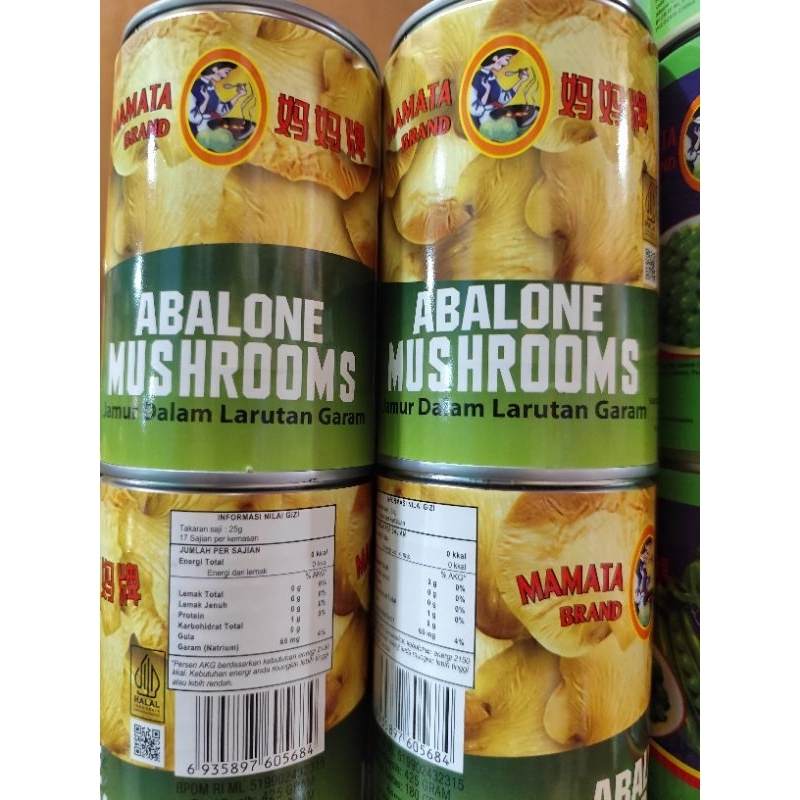 

ABALONE MUSHROOM/ PAHUKO merk MAMATA BRAND