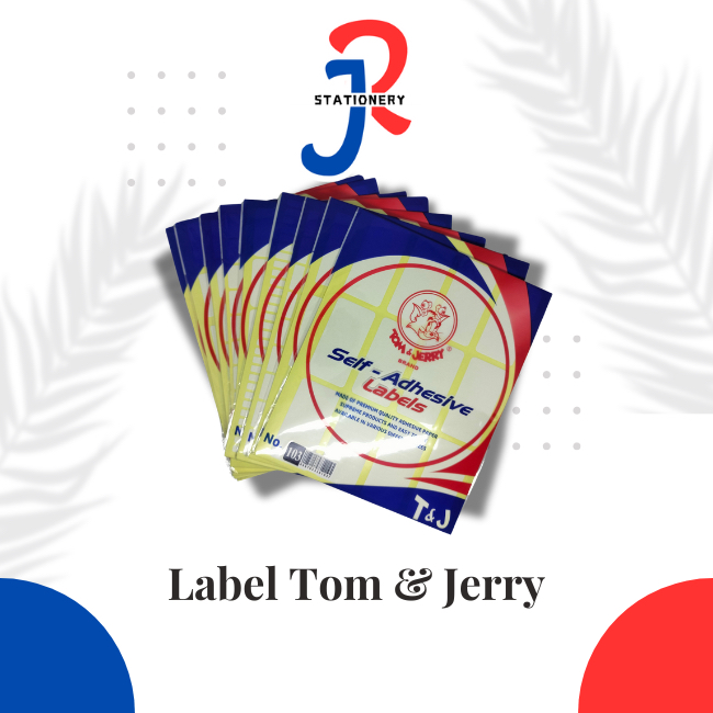 

Label Tom And Jerry / Label Nama / Stiker Label T&J/ Lebel T&J