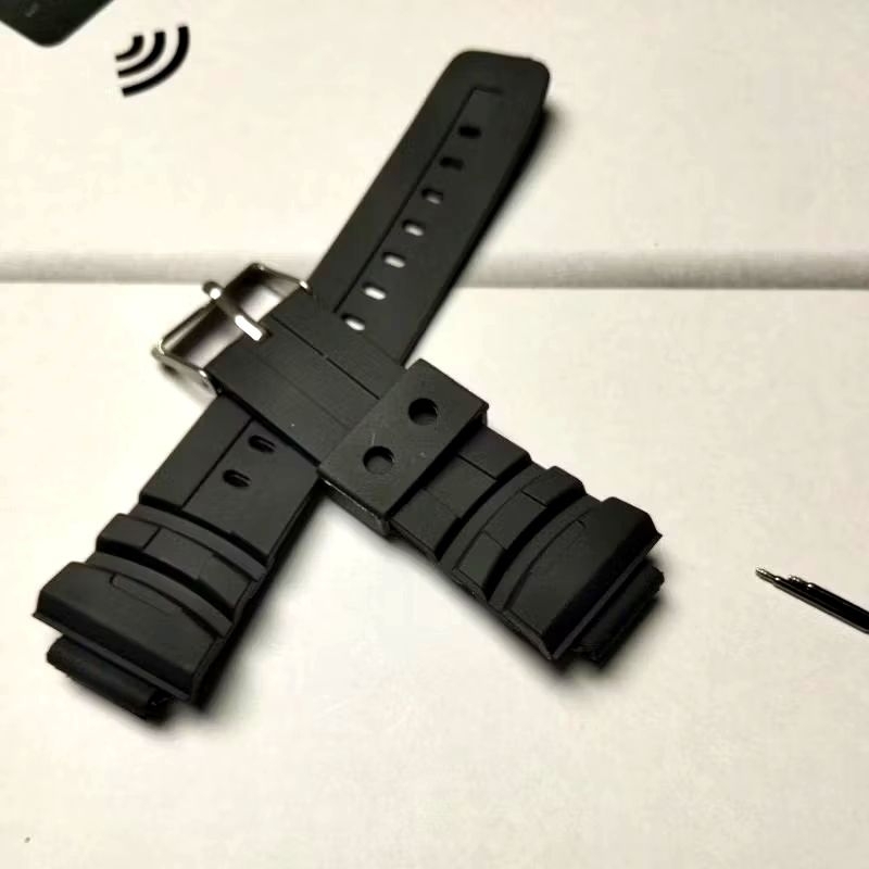Strap Tali Jam Tangan Skmei 1243 1472 1440 1304 Rubber Tali Jam Skmei 1472 Free springbar