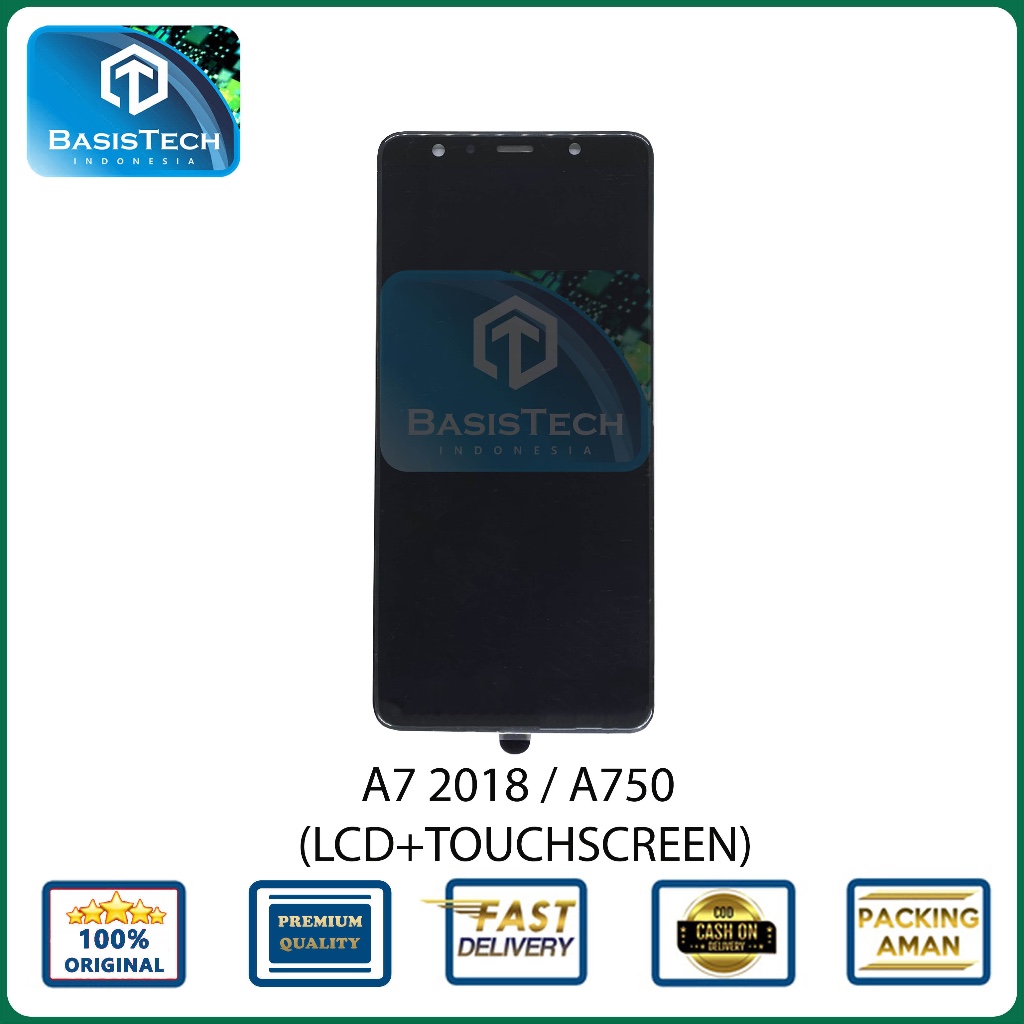 LCD SAMSUNG A7 2018 - A750 SUPER OLED +TOUCHSCREEN - ORIGINAL QUALITY