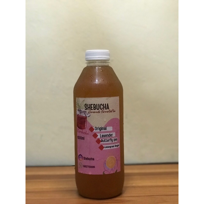 

Shebucha Kombucha Varian Original, Lavender, Telangx, jahe&sereh