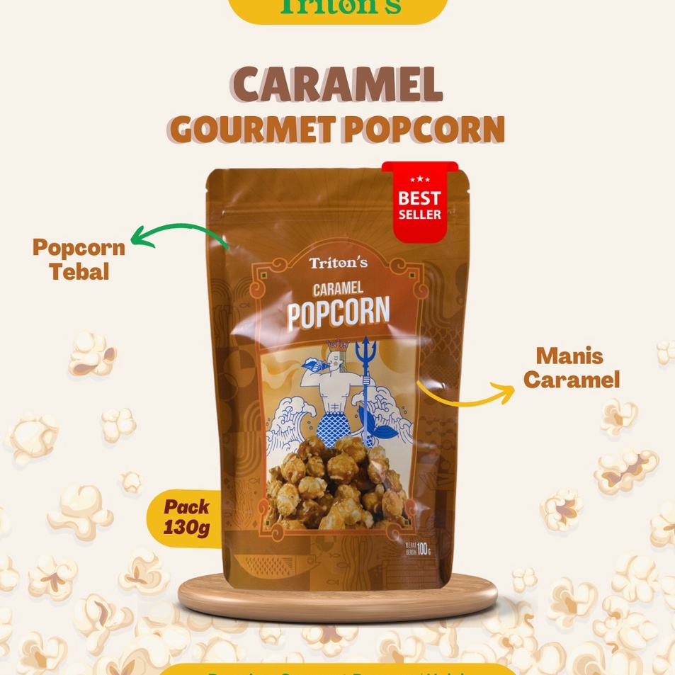 

Promo tajir Tritons Gourmet Caramel Popcorn 13g