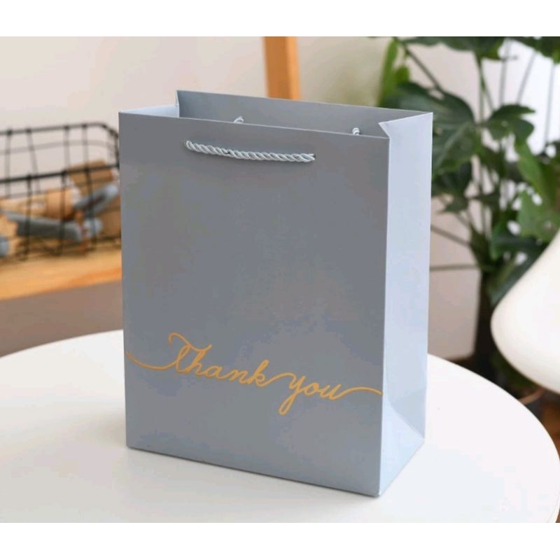 

Paperbag Thank You Gold Stamp