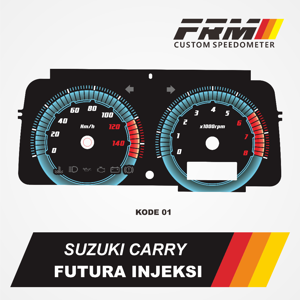 Panel Speedometer Custom Carry Futura Injeksi