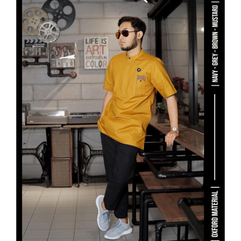 KURTA BASYAR  || BAJU MUSLIM KOKO MODERN || BY MOSPED