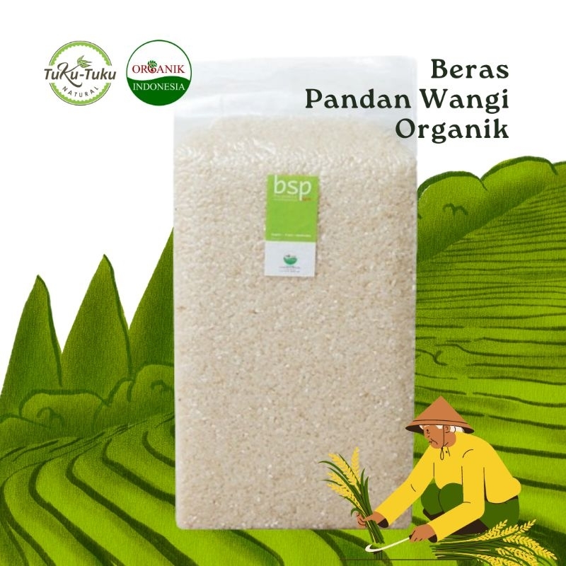 

BERAS PANDAN WANGI ORGANIK 1KG