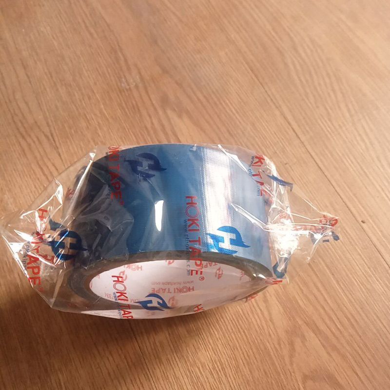 lakban kain besar warna biru 1 roll