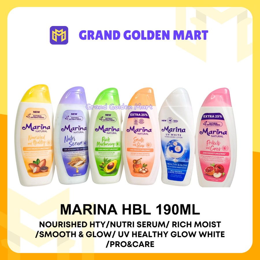 Marina Hand & Body Lotion 190 ml