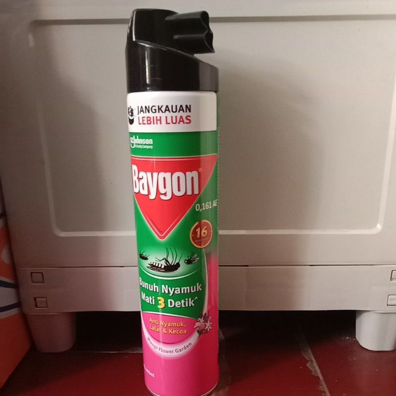Baygon scjohnson /Baygon anti nyamuk dan kecoa 600ml