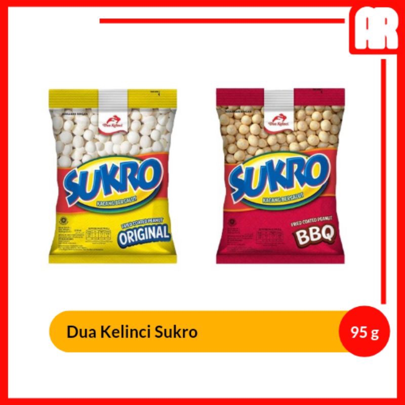 

Dua Kelinci Sukro Original - BBQ - Garlic Powder 95g - Snack Makanan Ringan | AR Ostore