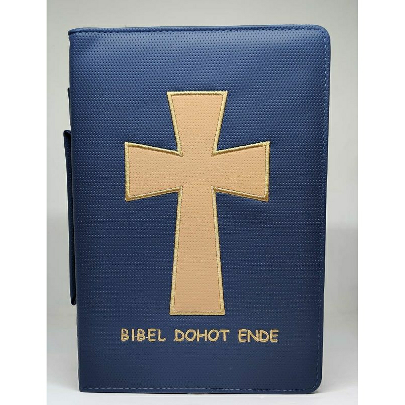 

sampul bibel dohot ende suplemen hkbp motif salib(biru)
