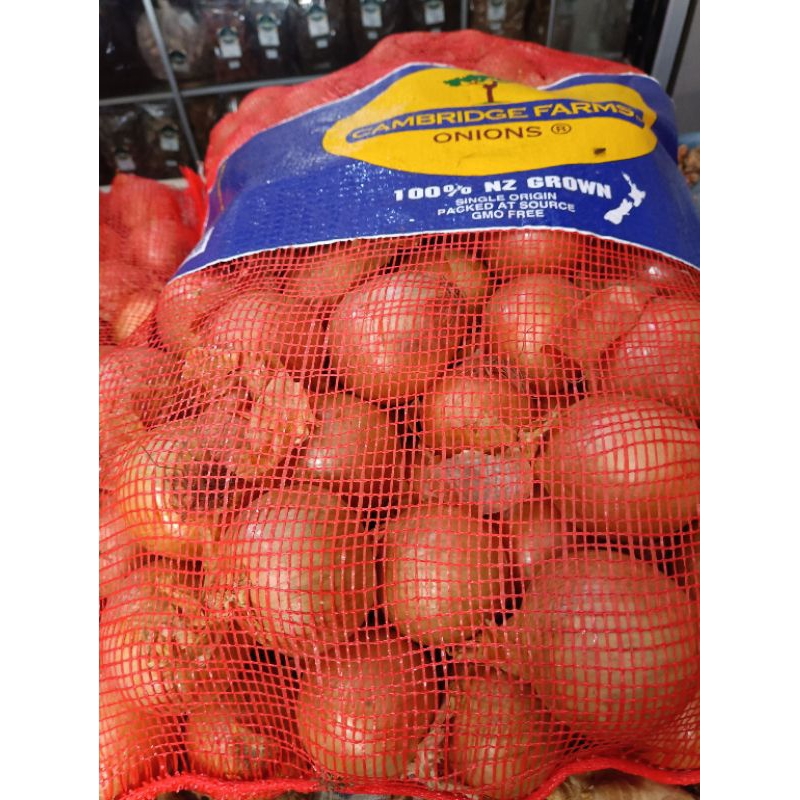 

Bawang Bombay karungan 20 kg