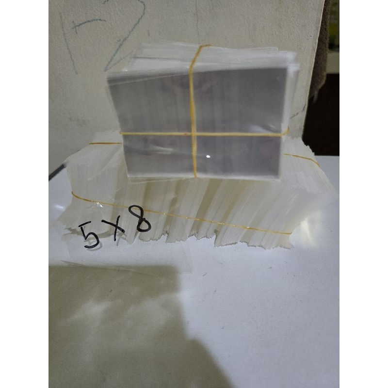 

Plastik OPP/ Kaca lebar 5cm