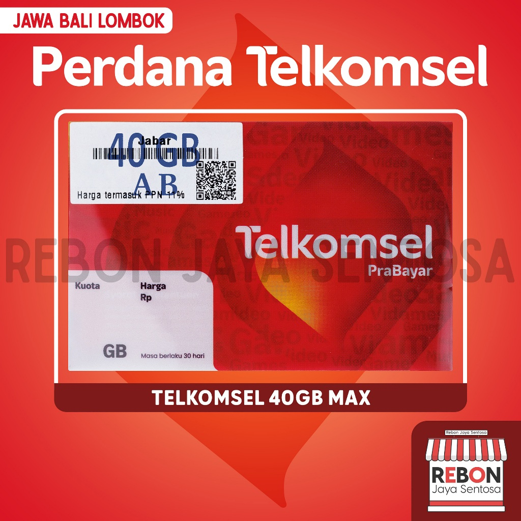 P Telkomsel 40Gb Max (40GB)