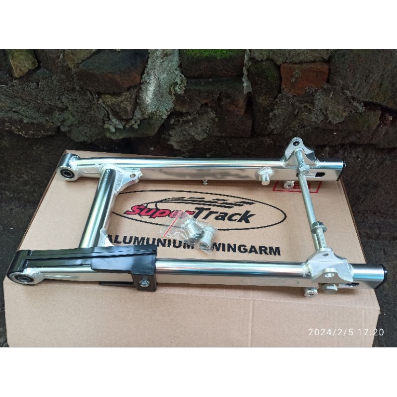 ARM SASIS SAPIT URANG SUPERTRACK GEN 2 KARISMA KPH KIRANA SILVER POLISH
