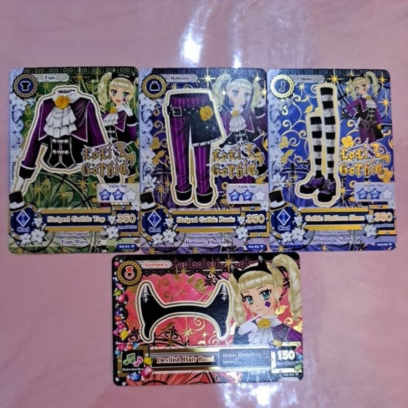 kartu aikatsu yurika Loli Gothic