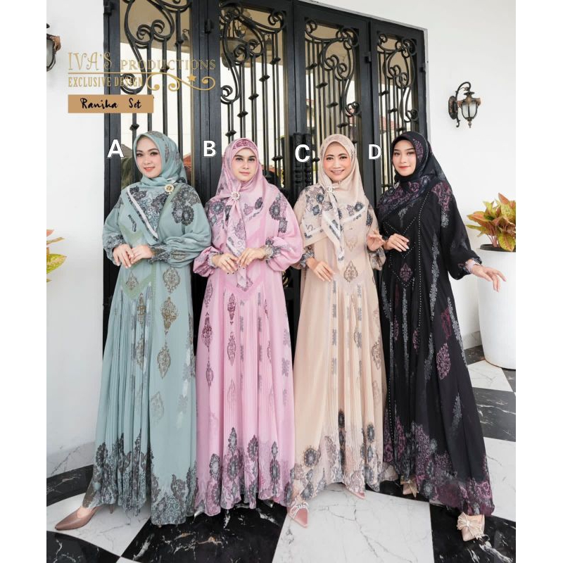 Gamis Ranika Set by Ivas Production