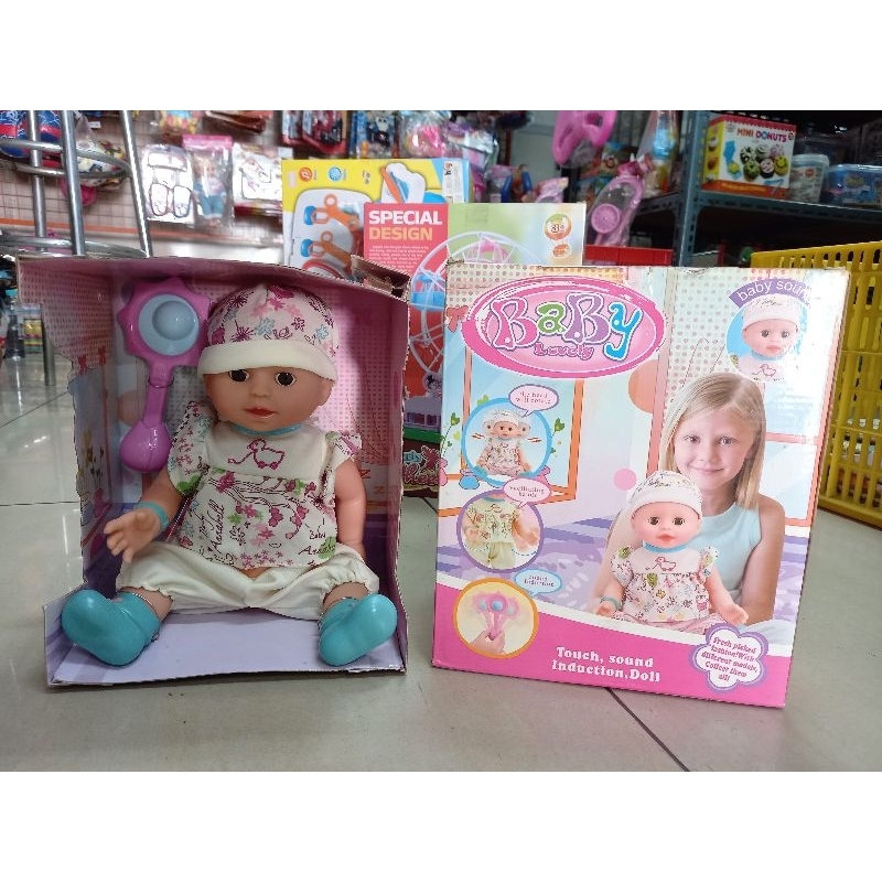 MAINAN BONEKA BAYI DENGAN SUARA DAN GERAK