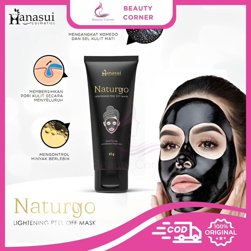 Hanasui Naturgo Peel Off Mask Tube 60ml