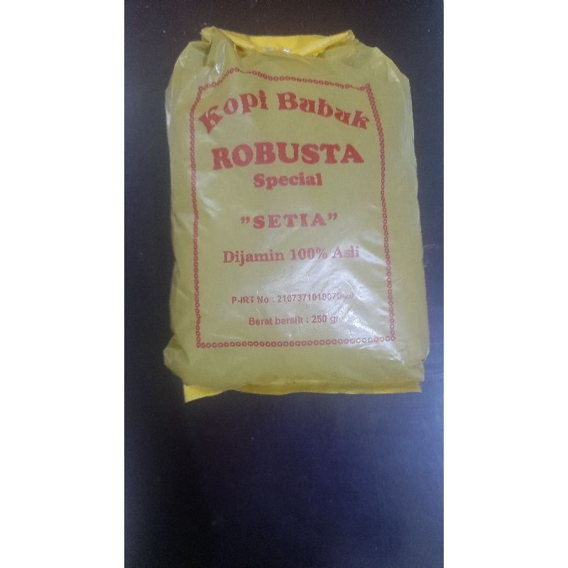 

KOPI ROBUSTA TORAJA SETIA 250G