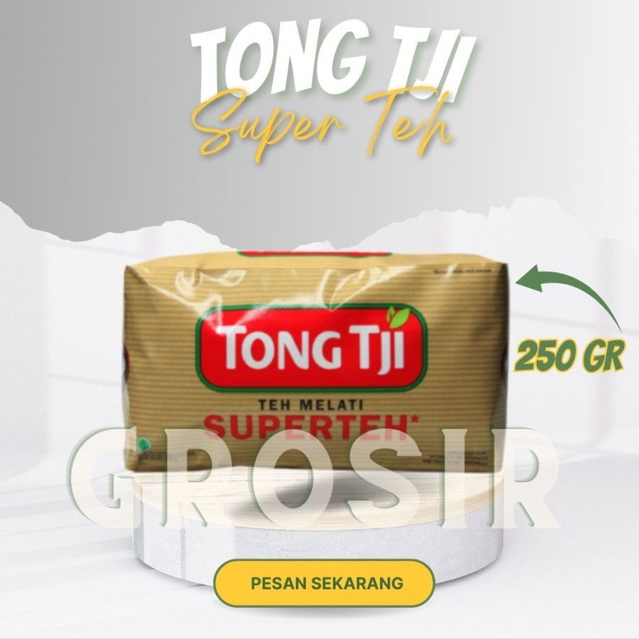 

Teh Melati Tong Tji Super Teh - Teh Melati 250 Gram -Teh Pucuk Pilihan