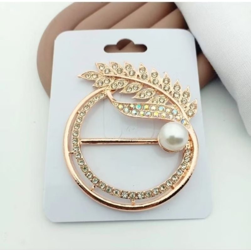 Gesper Hijab Mutiara | Gesper Hijab Premium | Ring Hijab Mata | Ring Gesper Kerudung