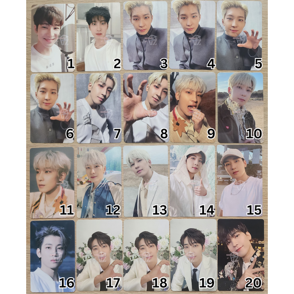 READY Wonwoo RPC POB POB DVD TC AL1, 24H, Your Choice, Attacca, Dream, FTS, FML, 17th Heaven, Dicon,