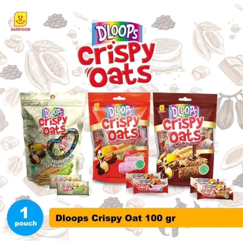 Dloops Crispy Oat 100 gr