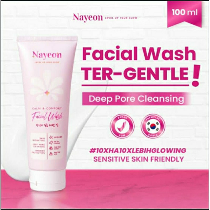 NAYEON facial wash clam&comfort 100ml