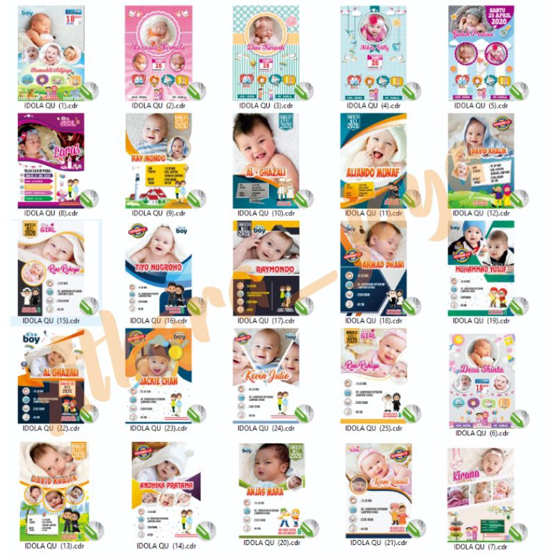 25 file template biodata bayi