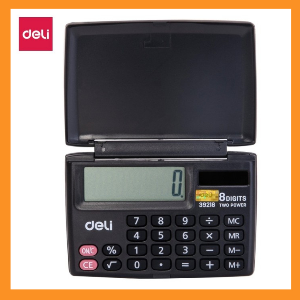 DELI Calculator saku mini 39218