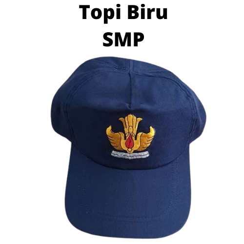 TOPI SMP TOPI SEKOLAH SMP BIRU