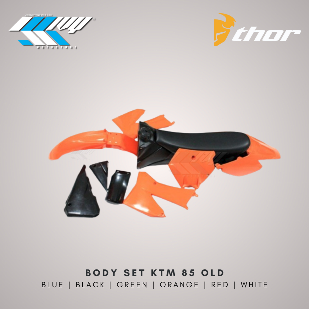 Body Set KTM 85 Old Jok Tangki Plastik Trail THOR