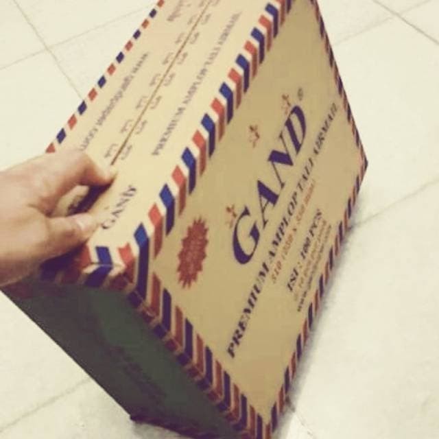 

Amplop Coklat GAND Tali 311 ( 1 Pak ) Isi 100 Pcs RJ4