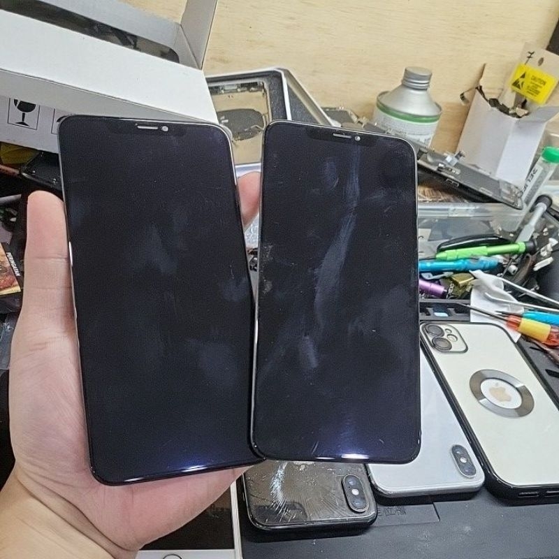 Lcd Original copotan Iphone Xs Max Mulus Tested