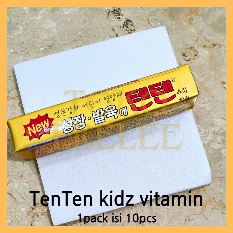 [Ready stock]Hanmi Tenten chewable vitamin 1pack isi 10