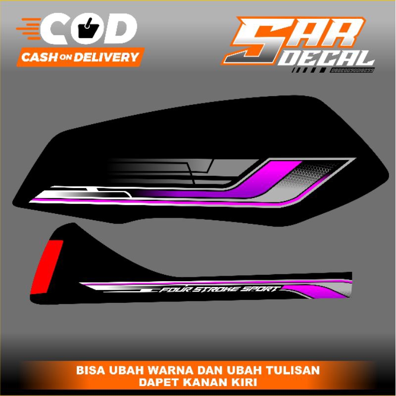 striping gl pro gl max variasi custom striping gl kotak stiker les stiker gl custom variasi herex