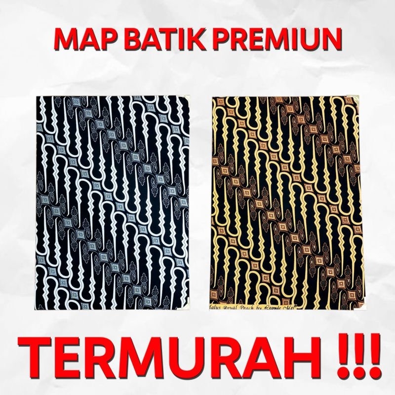 

map kain batik f4/folio dan A4