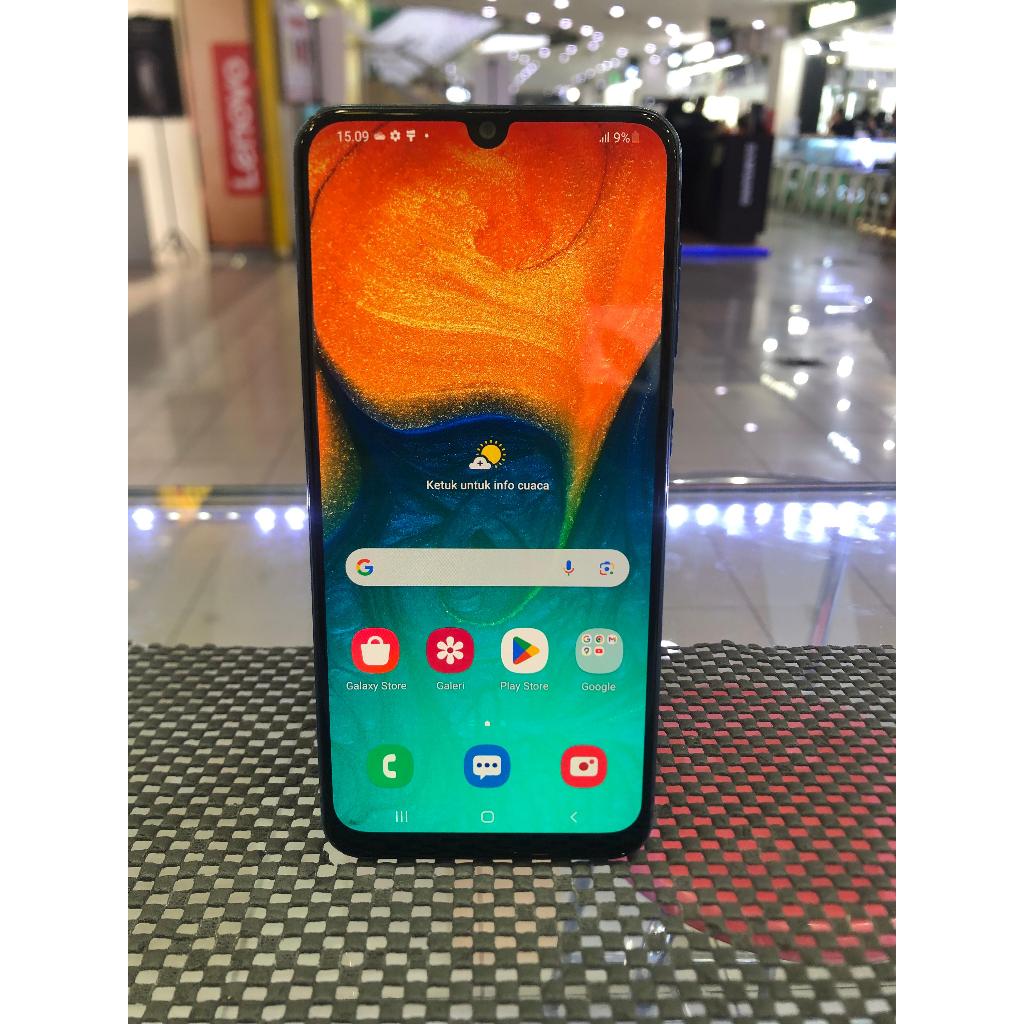SAMSUNG GALAXY A30 4/64GB SECOND SEKEN BEKAS RAM 4 INTERNAL 64