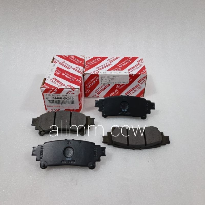 Brake Pad Kampas Rem Belakang Fortuner VRZ
