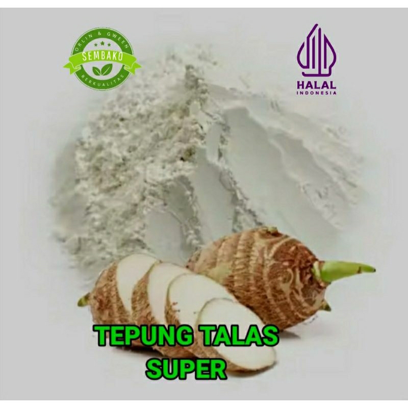 

Tepung talas bogor 1000gram /1kg