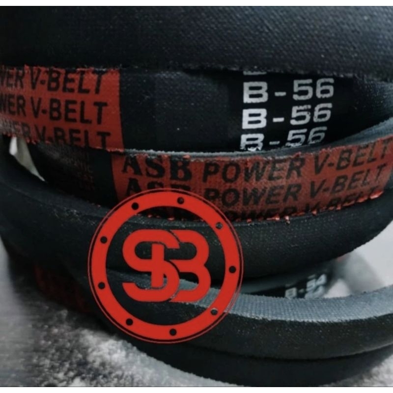 V BELT FAN BELT TALI KIPAS B56 B 56 MERK ASB